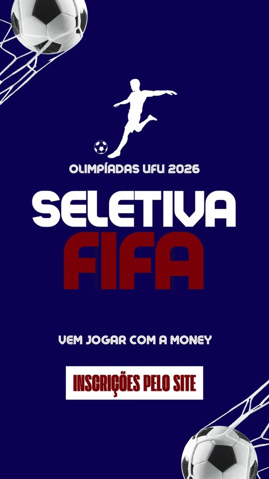 Seletiva FIFA - Olimpíadas UFU 2026